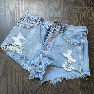 Hollister high waist Denim Shorts